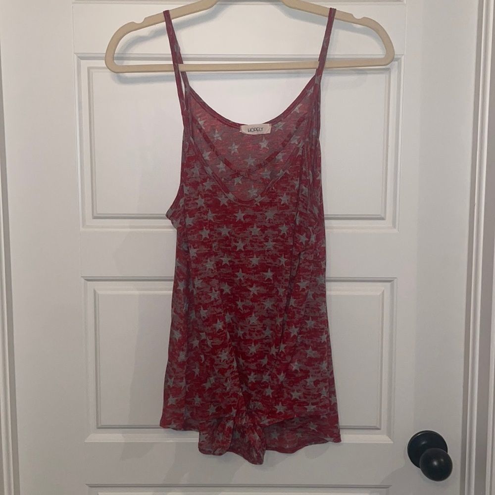 Hopely Star Tank with Tie